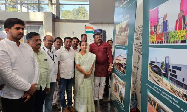 ಬೆಳಗಾವಿ ರೇಲ್ವೆ ಜಾಲ ಉನ್ನತಿಯತ್ತ : ಅಂಗಡಿ