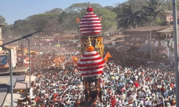 ಉಳವಿ ಚೆನ್ನ ಬಸವೇಶ್ವರನಿಗೆ ಮಹಾರಥೋತ್ಸವ ಸಂಭ್ರಮ