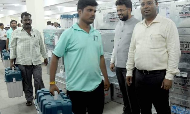 ಸ್ಟ್ರಾಂಗ್ ರೂಮ್ ಗಳಿಗೆ ಇವಿಎಂ ರವಾನೆ: ಚುನಾವಣಾಧಿಕಾರಿ ನಿತೇಶ್ ಪಾಟೀಲ