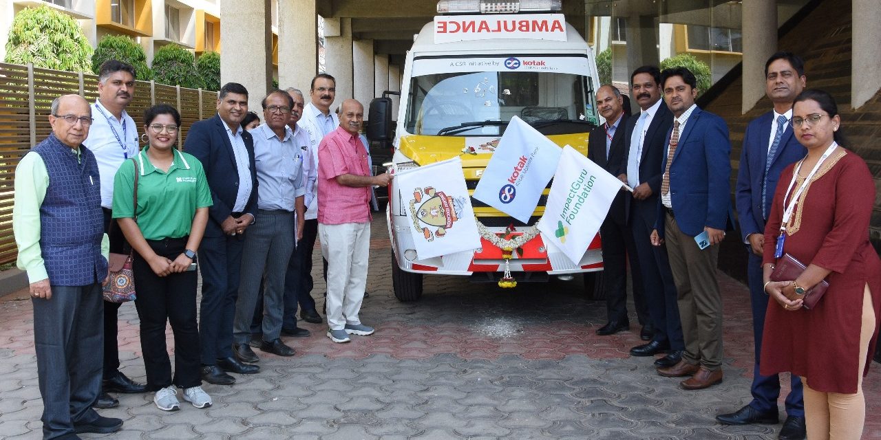 ಕೆಎಲ್ ಇ ಆಸ್ಪತ್ರೆಗೆ ಅಂಬ್ಯುಲನ್ಸ ದೇಣಿಗೆ