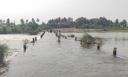 ಸುಣಧೋಳಿ ಸೇತುವೆ ಜಲಾವೃತ, ಸಂಚಾರ ಸ್ಥಗಿತ