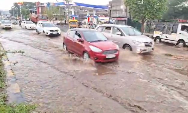 ಬೆಳಗಾವಿಯಲ್ಲಿ ಧಾರಾಕಾರ ಮಳೆ