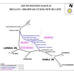 ವೇಗ ಪಡೆದುಕೊಂಡ ಬೆಳಗಾವಿ-ಧಾರವಾಡ ನೇರ ರೈಲು ಮಾರ್ಗ