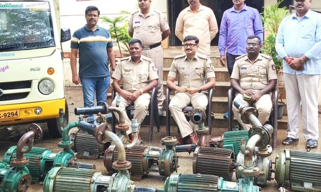 ರೈತರ ಪಂಪಸೆಟ್ ಕಳ್ಳರ ಬಂಧನ