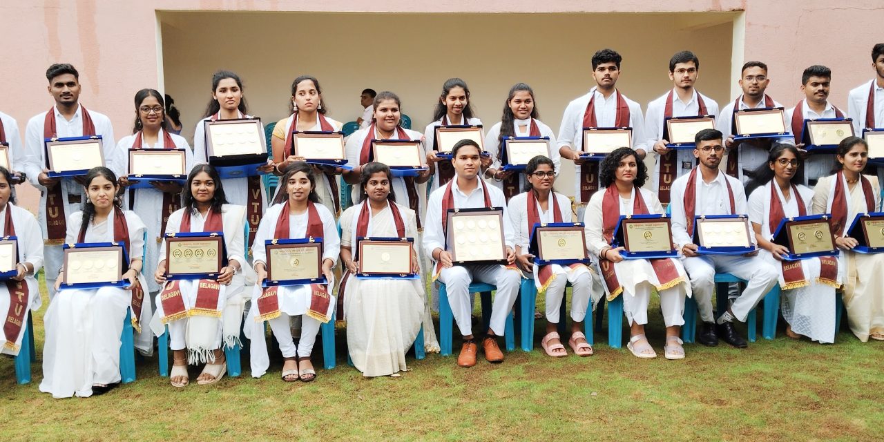 ವಿಟಿಯು: 12 ಚಿನ್ನದ ಪದಕ ಬಾಚಿದ ಬೆಳಗಾವಿ ಕುವರ