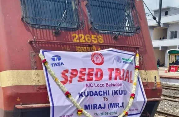 ವಿದ್ಯುದ್ದೀಕರಣ ಪೂರ್ಣ : ಪುಣೆ-ಬೆಳಗಾವಿ ವಂದೇ ಭಾರತ್ ಎಕ್ಸ್‌ಪ್ರೆಸ್ ಗೆ ಕಾತರ