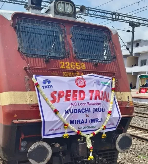 ವಿದ್ಯುದ್ದೀಕರಣ ಪೂರ್ಣ : ಪುಣೆ-ಬೆಳಗಾವಿ ವಂದೇ ಭಾರತ್ ಎಕ್ಸ್‌ಪ್ರೆಸ್ ಗೆ ಕಾತರ
