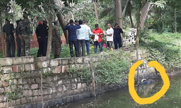 ಗಣಪತಿ ದೇವಾಸ್ಥಾನದ ಮುಂದೆ ಮಹಿಳೆ ಶವ ಪತ್ತೆ