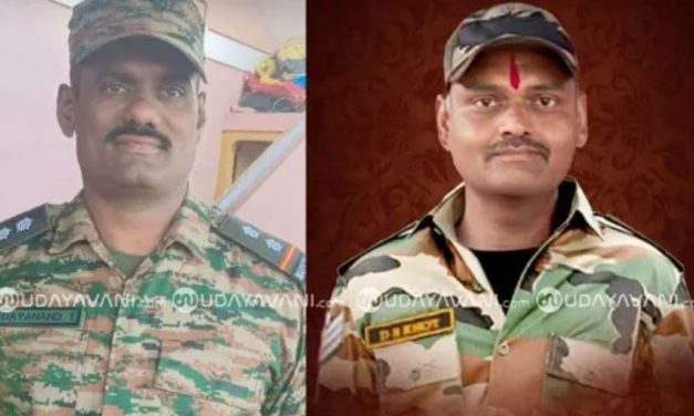 ಕಾಶ್ಮೀರದಲ್ಲಿ 300 ಅಡಿ ಆಳದ ಕಂದಕಕ್ಕೆ ಬಿದ್ದ ಸೇನಾ ವಾಹನ- ಯೋಧರು ಹುತಾತ್ಮ