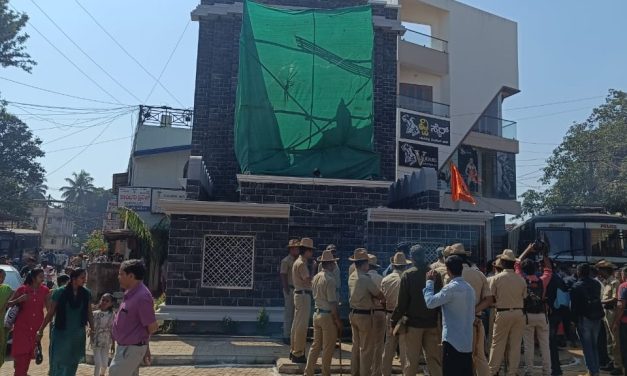 ಛತ್ರಪತಿ ಸಂಭಾಜಿ ಮೂರ್ತಿ ಇಂದೇ ಉದ್ಘಾಟನೆ