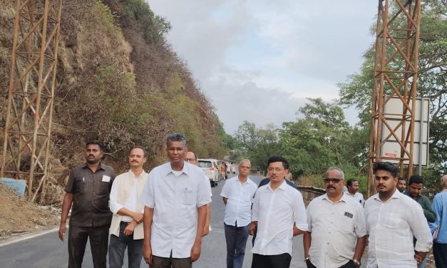 ಬೆಳಗಾವಿ-ಗೋವಾ ರಸ್ತೆ ಪರಿಶೀಲಿಸಿದ ಸಚಿವ ಜಾರಕಿಹೊಳಿ : ಸಂಚಾರಕ್ಕೆ ಮುಕ್ತ