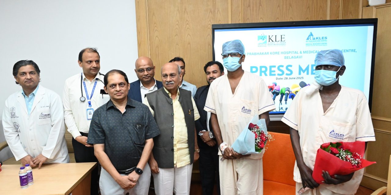 ತಂದೆಗೆ ಲೀವರ ದಾನ ಮಾಡಿದ ಮಗ: ಪ್ರಥಮ ಬಾರಿಗೆ ಜೀವಂತ ಕಸಿ ಶಸ್ತ್ರಚಿಕಿತ್ಸೆ ಯಶಸ್ವಿ