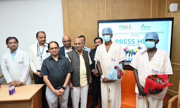 ತಂದೆಗೆ ಲೀವರ ದಾನ ಮಾಡಿದ ಮಗ: ಪ್ರಥಮ ಬಾರಿಗೆ ಜೀವಂತ ಕಸಿ ಶಸ್ತ್ರಚಿಕಿತ್ಸೆ ಯಶಸ್ವಿ