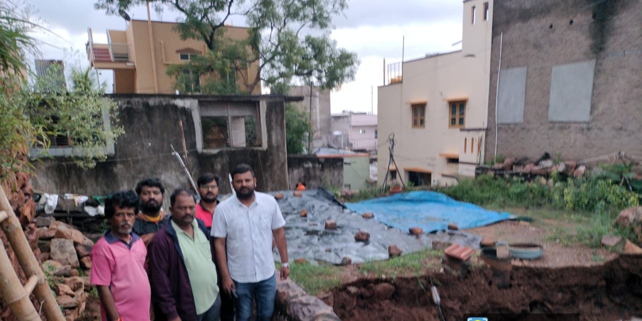 ಗೋಡೆ ಕುಸಿದು ವೃದ್ದ ಸಾವು