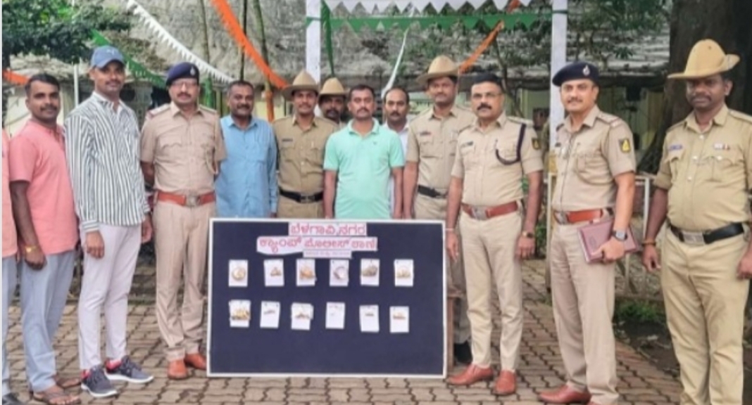 ಬೆಳಗಾವಿ ಪೊಲೀಸರ ಭರ್ಜರಿ ಕಾರ್ಯಾಚರಣೆ