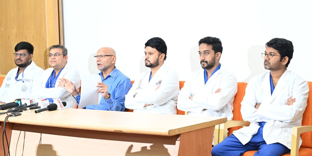 ದೇಶದಲ್ಲಿಯೇ ಪ್ರಥಮ ಬಾರಿಗೆ ಡಯಾಬಿಟಿಕ್ ಫೂಟ್ ತುಂಡರಿಸುವದನ್ನು ತಡೆಗಟ್ಟಿದ ವೈದ್ಯರು