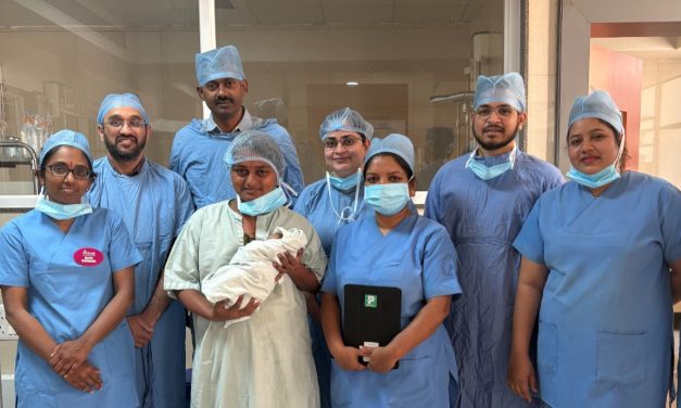 3ದಿನದ ನವಜಾತ ಶಿಶುವಿಗೆ ಪುನರಜನ್ಮ ನೀಡಿದ ವೈದ್ಯರು