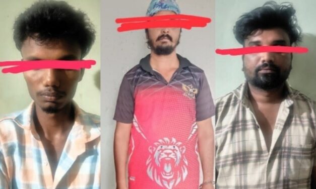 ವಿವಾಹಿತೆಯ ಪ್ರಿಯಕರನ ಮನೆ ಧ್ವಂಸ: ಮೂವರ ಬಂಧನ
