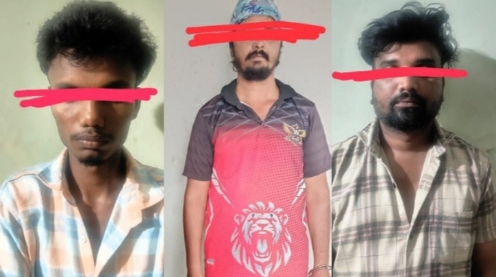 ವಿವಾಹಿತೆಯ ಪ್ರಿಯಕರನ ಮನೆ ಧ್ವಂಸ: ಮೂವರ ಬಂಧನ